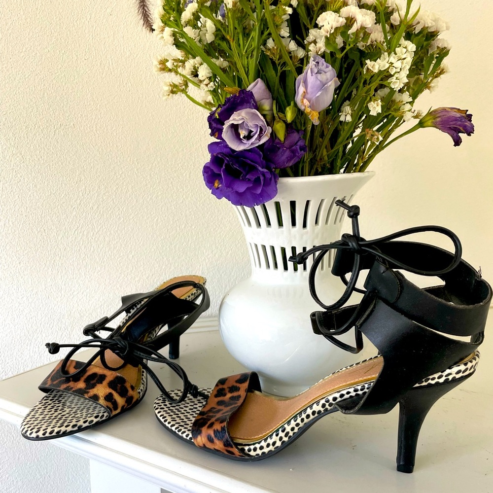 Animal Print Sandals